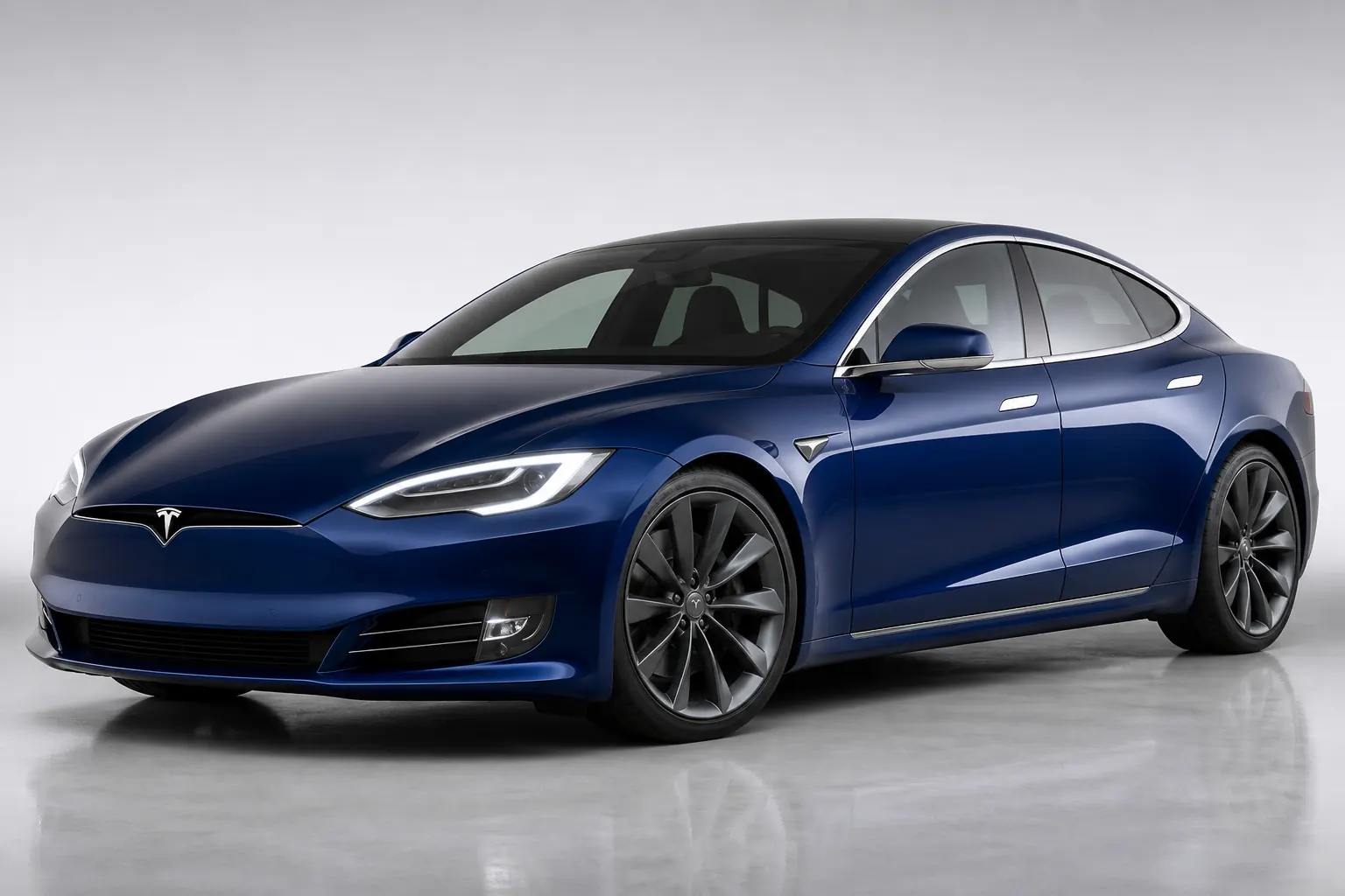 2018 Tesla Model S 75D catalogue illustration
